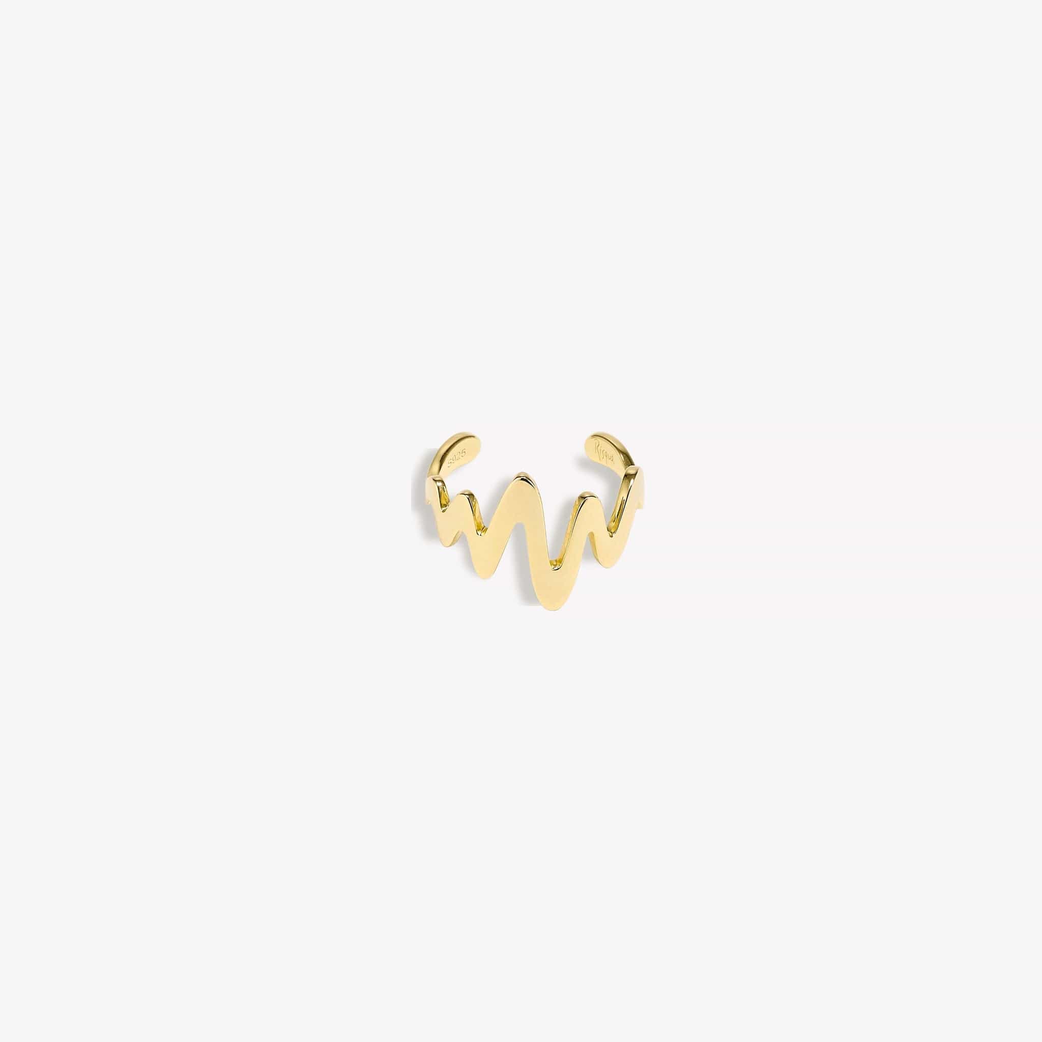 Diana Heartbeat Ring Gold