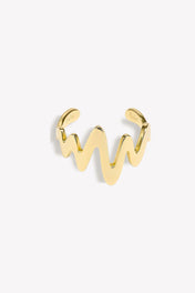 Diana Heartbeat Ring Gold