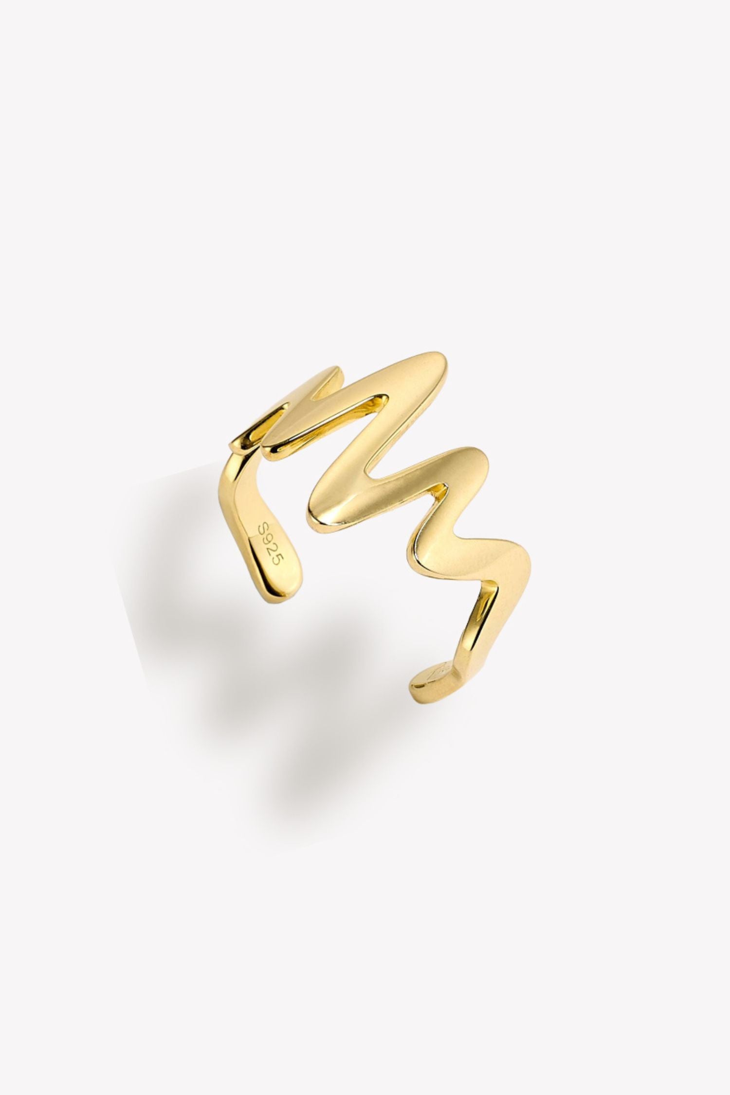 Diana Heartbeat Ring Gold