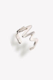 Diana Heartbeat Ring Silver