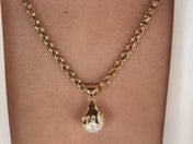 Venere Pearl Melt Necklace Gold